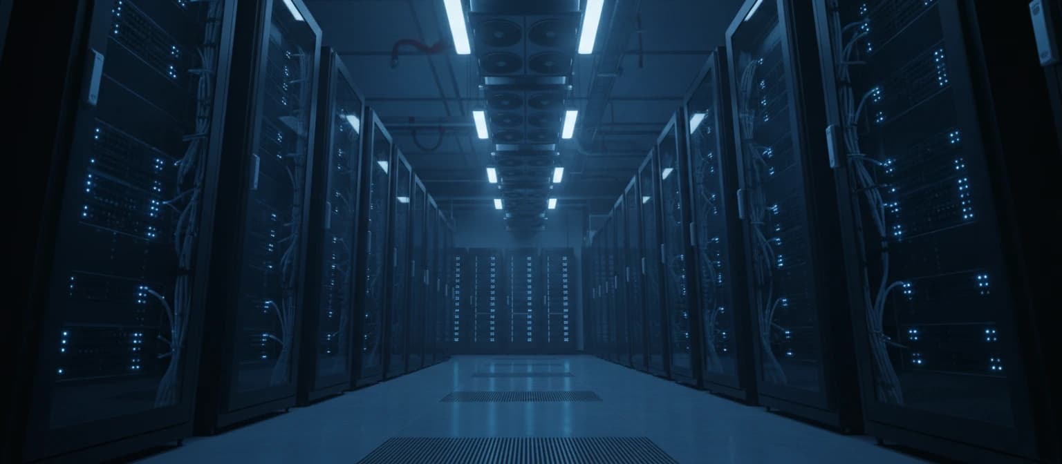 Data center server room